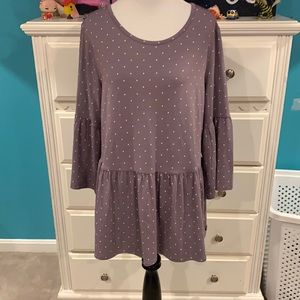 Matilda Jane Polka Dot Ruffle Shirt